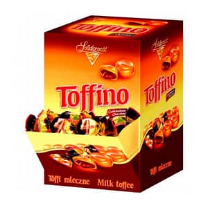 Caramelos Toffino Chocolate – Caixa 2,5Kg